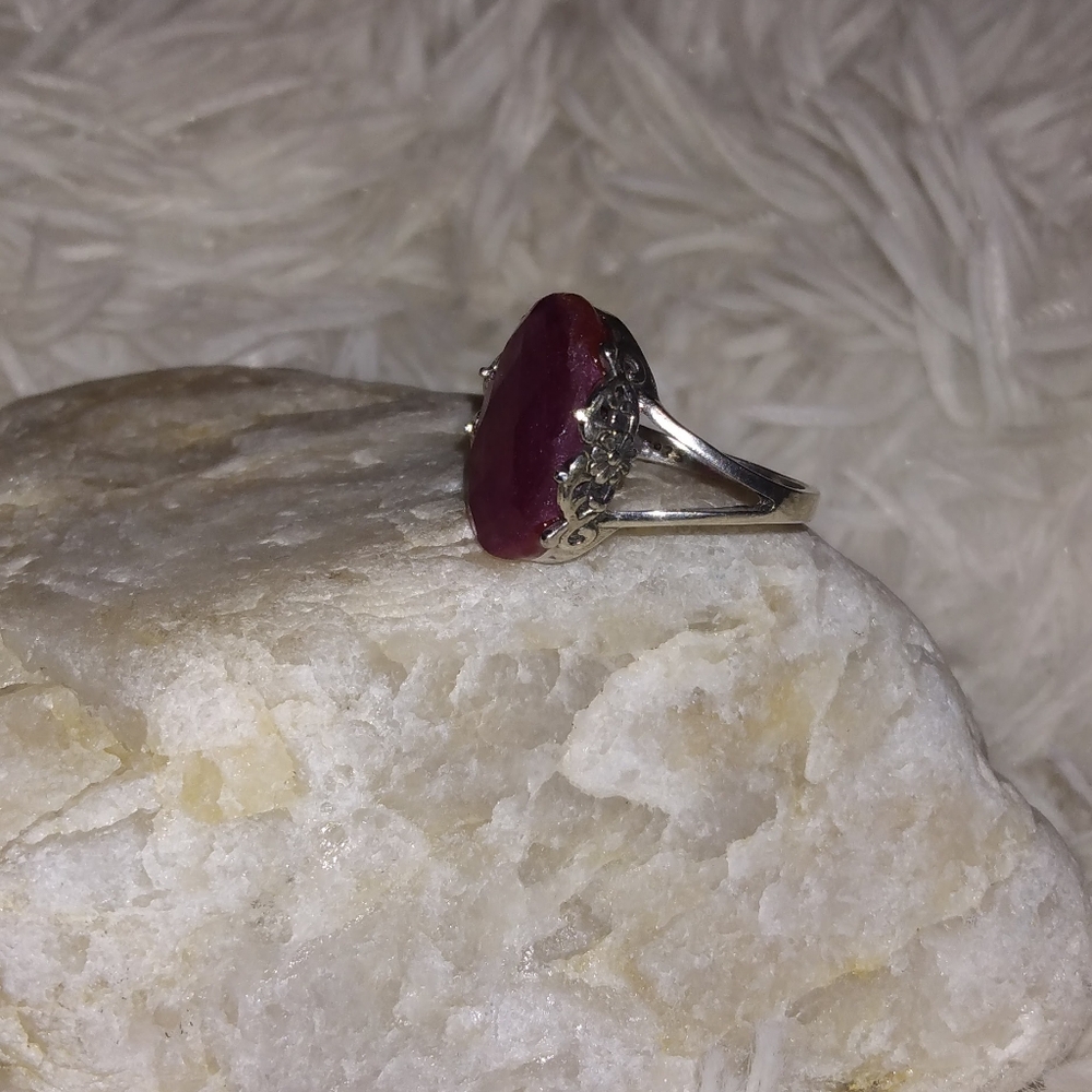 Solid .925 Raw Ruby!! - image 4